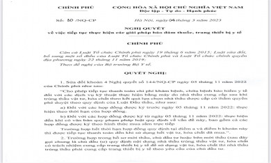 Nghị quyết 30/NQ-CP mới ban hành tháo gỡ khó khăn về thanh toán chi phí khám chữa bệnh BHYT, bảo đảm thuốc, trang thiết bị y tế